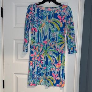 Lilly Pulitzer Floral Long Sleeve Dress